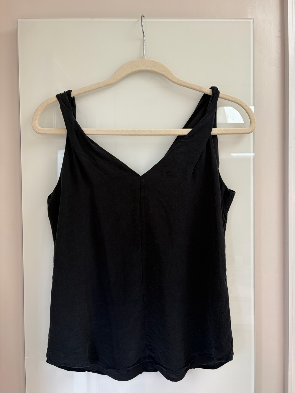 Banana Republic Silk Twist Shoulder Tank